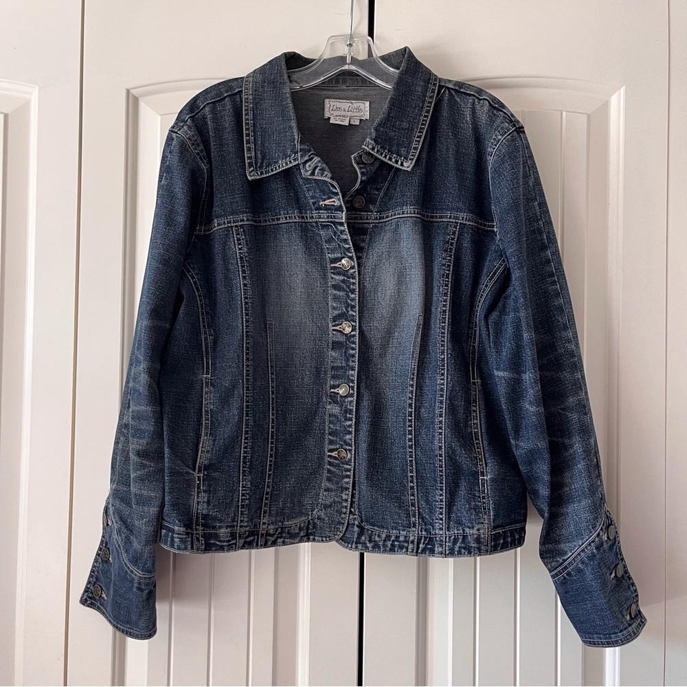 Live a Little Jean Jacket szL